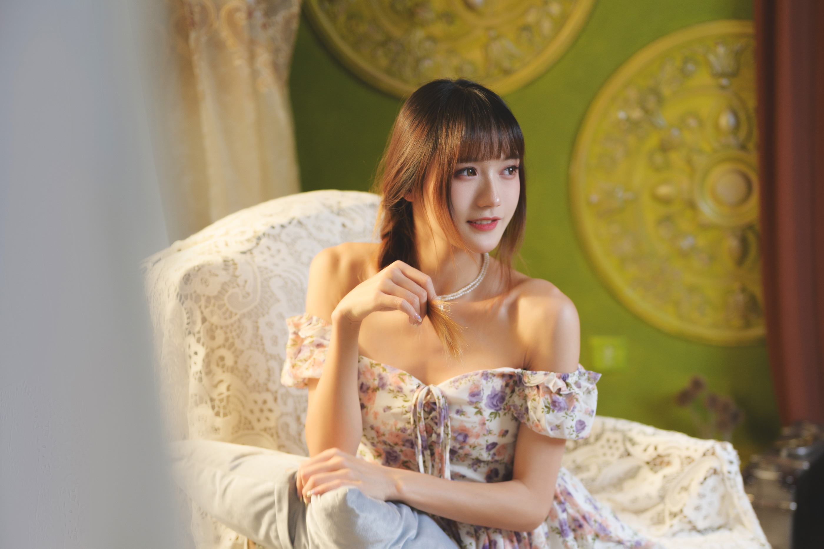图片[1]-兔子Zzz不吃胡萝卜 – NO.084 紫丁香 [40P]-XikXak